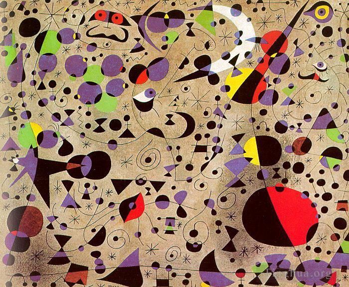 Joan Miró Types de peintures - La poétesse