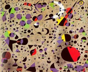 Joan Miró œuvre - La poétesse