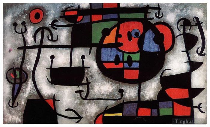 Joan Miró Types de peintures - La leçon de ski
