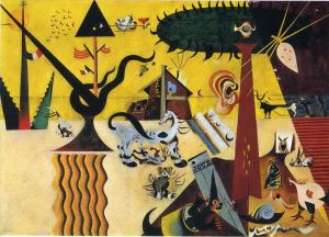 Joan Miró œuvre - Le champ labouré