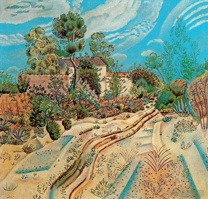 Joan Miró Types de peintures - Les traces des wagons
