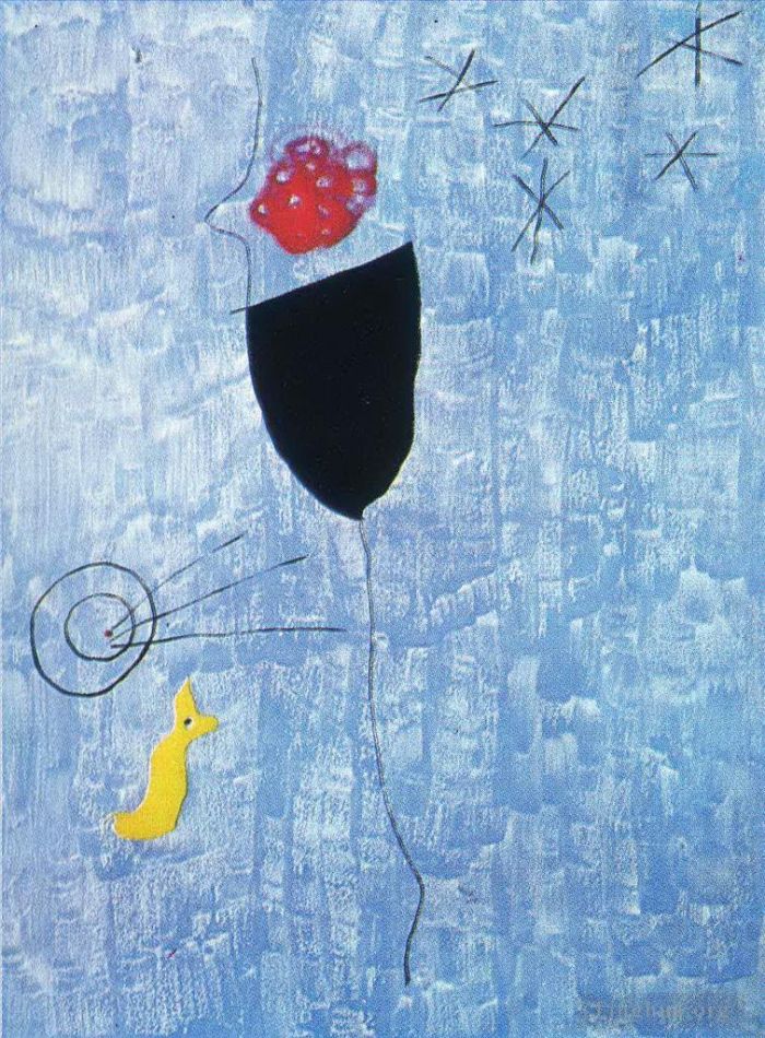 Joan Miró Types de peintures - Tirador dans l'Arc