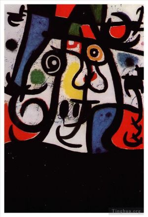Joan Miró œuvre - Femme et oiseaux