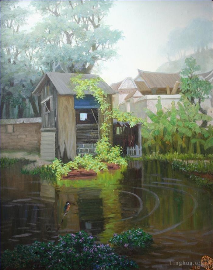 Li Jiahui Peinture à l'huile - Un matin de printemps