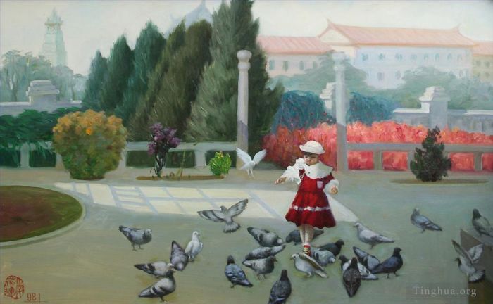 Li Jiahui Peinture à l'huile - Printemps