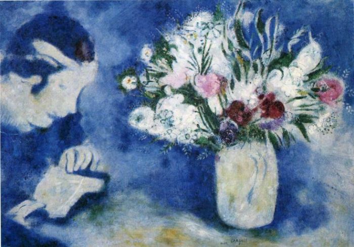 Marc Chagall Types de peintures - Bella au Mourillon