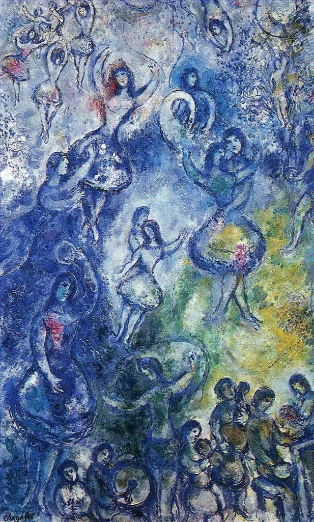 Marc Chagall Types de peintures - Danse