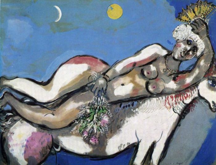 Marc Chagall Types de peintures - Équestre