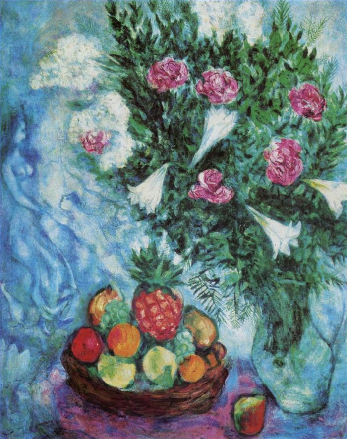 Marc Chagall Types de peintures - Fruits et fleurs