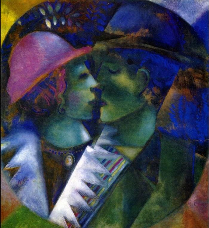 Marc Chagall Types de peintures - Amoureux du vert