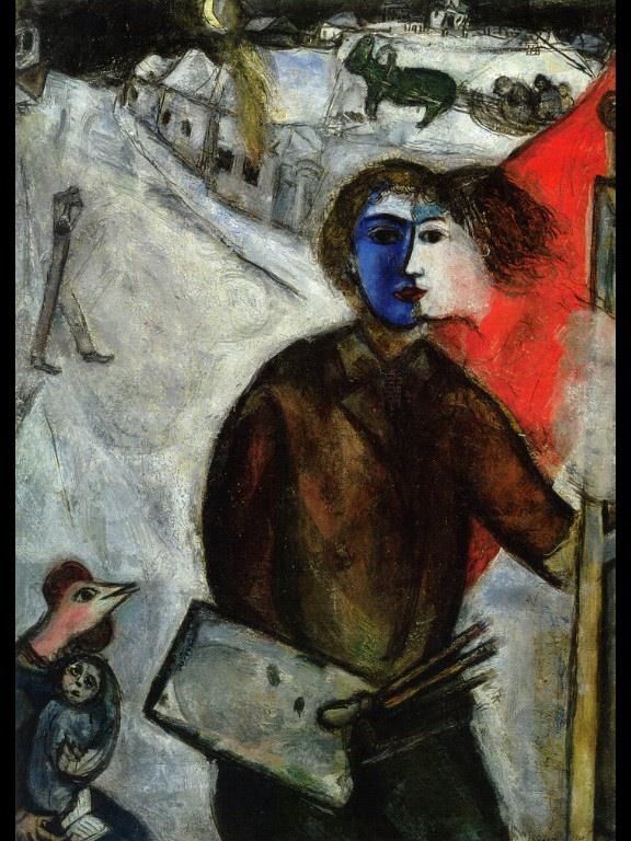 Marc Chagall Types de peintures - Heure entre le loup et le chien