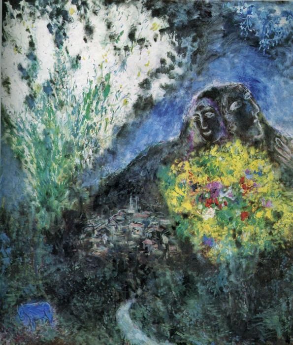 Marc Chagall Types de peintures - A proximité de Saint Jeannet
