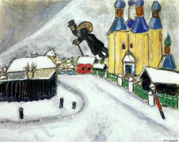 Marc Chagall Types de peintures - Sur papier gouache à l'huile de Vitebsk et encre sur papier