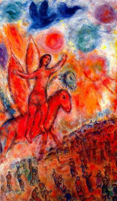 Marc Chagall Types de peintures - Phaéton