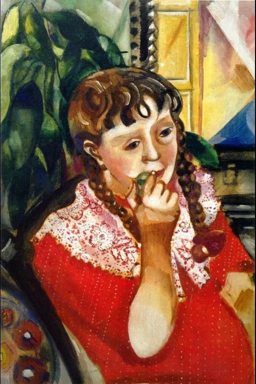 Marc Chagall Types de peintures - Portrait de sœur Maryasinka