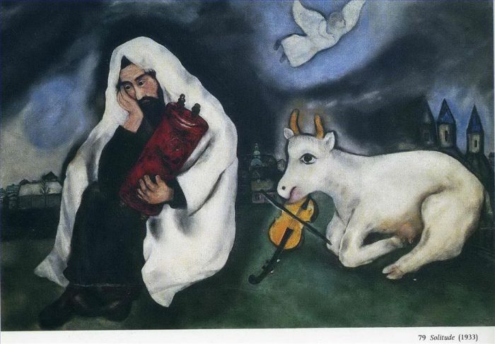 Marc Chagall Types de peintures - Solitude