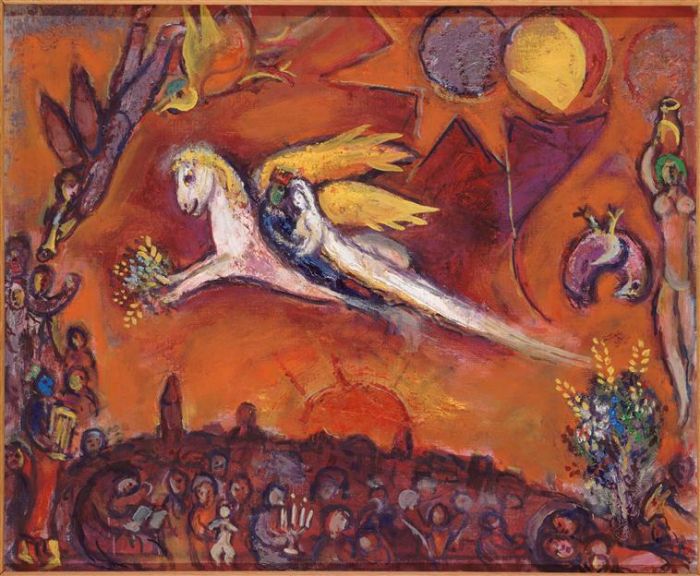 Marc Chagall Types de peintures - Cantique des Cantiques IV