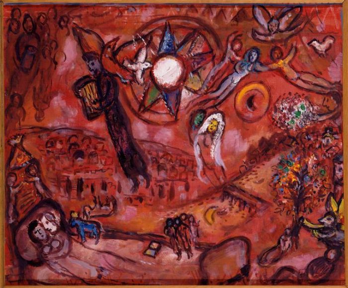 Marc Chagall Types de peintures - Cantique des Cantiques V