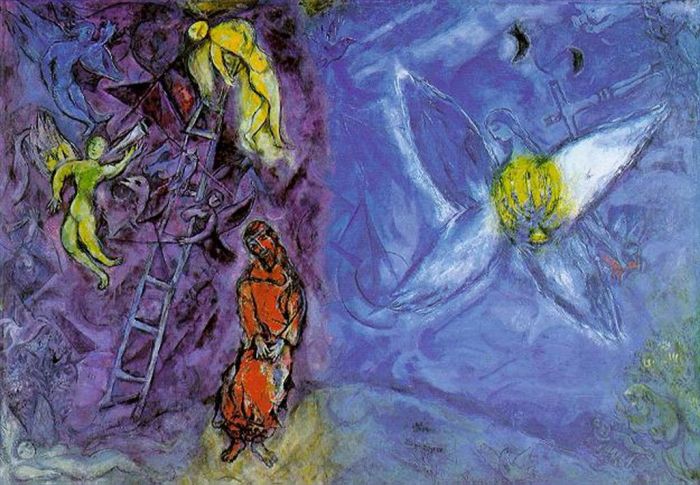 Marc Chagall Types de peintures - Le rêve de Jacob