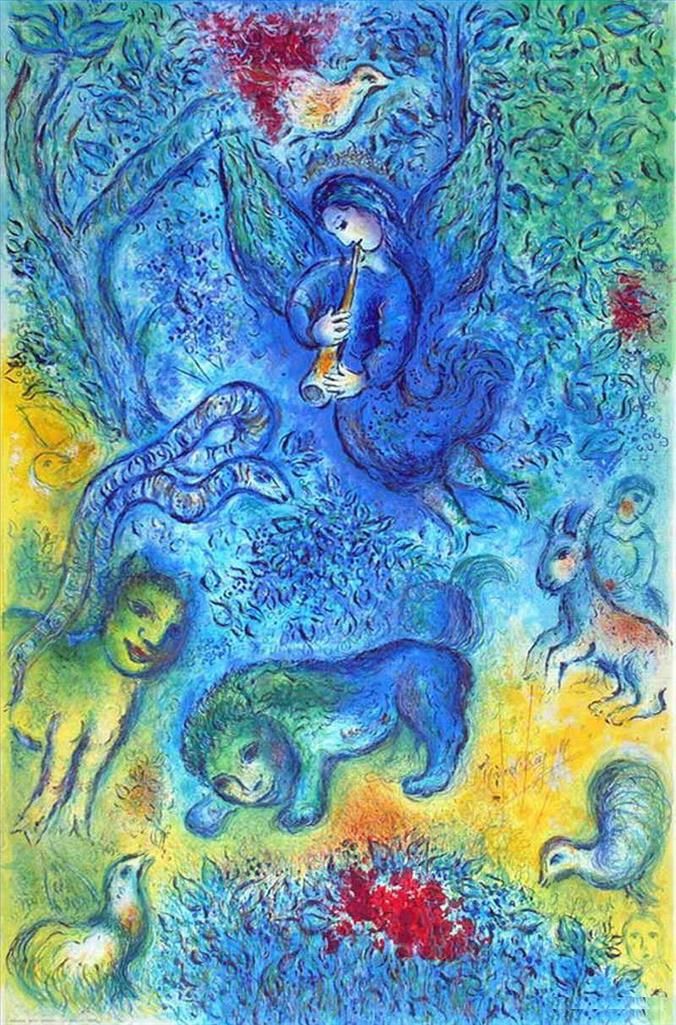 Marc Chagall Types de peintures - La flûte magique