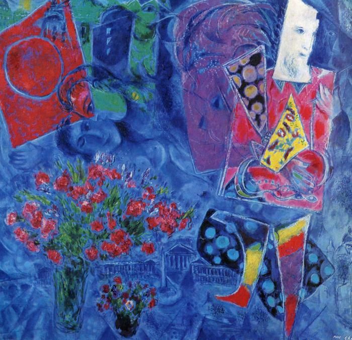 Marc Chagall Types de peintures - Le magicien