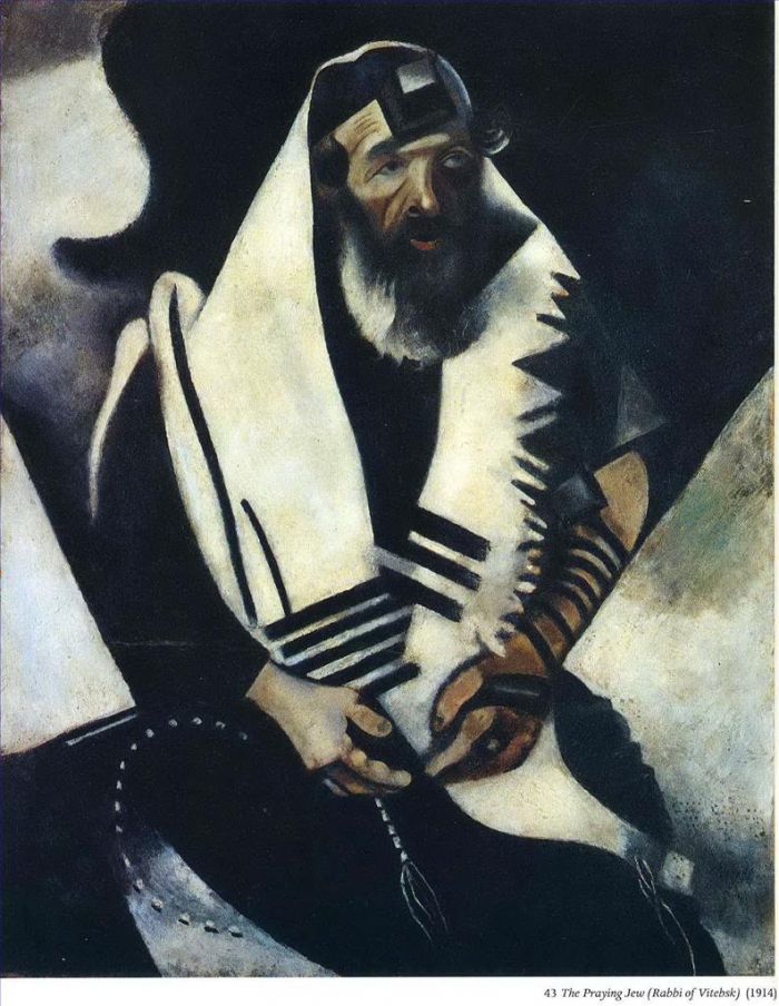 Marc Chagall Types de peintures - Le juif en prière