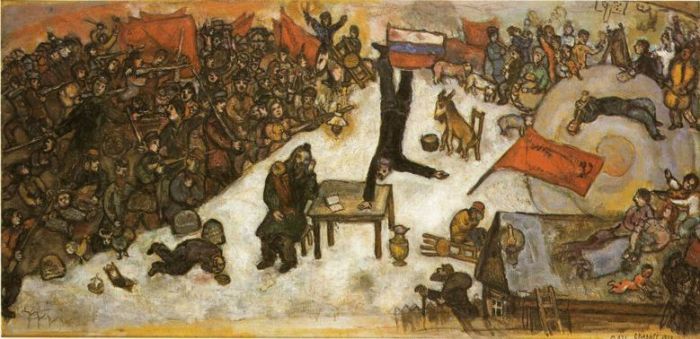 Marc Chagall Types de peintures - La Révolution Surréalisme Expressionnisme