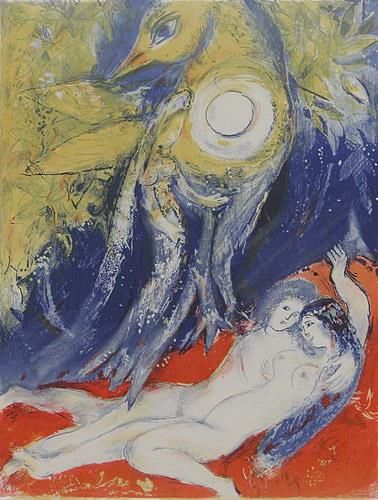 Marc Chagall Types de peintures - Alors dit le roi en lui-même