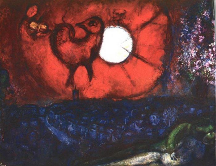 Marc Chagall Types de peintures - Nuit de Venise