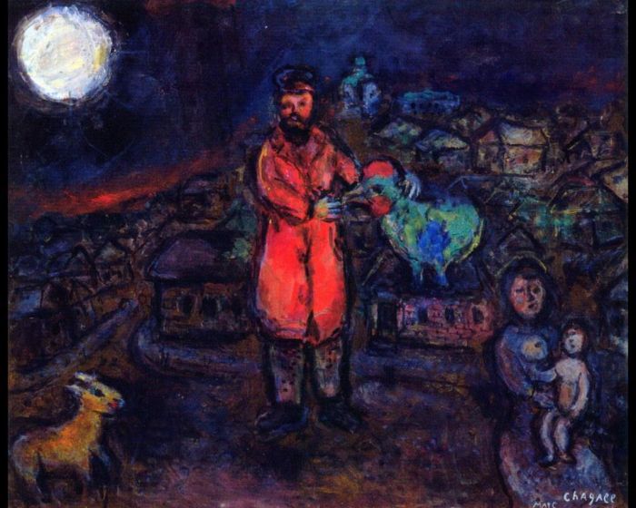 Marc Chagall Types de peintures - Village