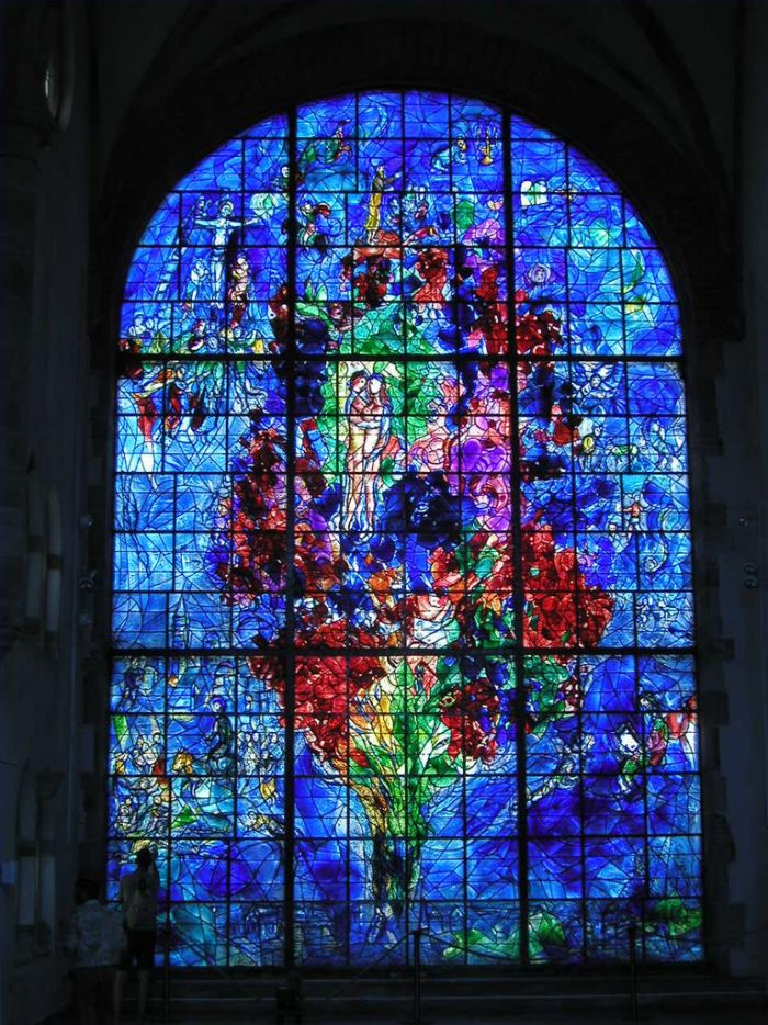 Marc Chagall Types de peintures - Verre vitré