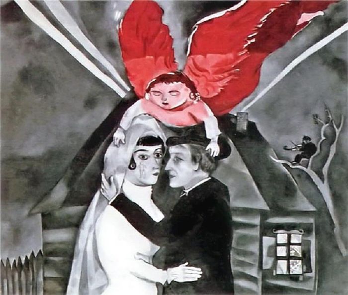 Marc Chagall Types de peintures - Mariage