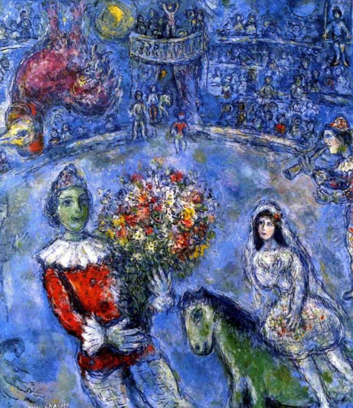 Marc Chagall Types de peintures - Offrez des fleurs