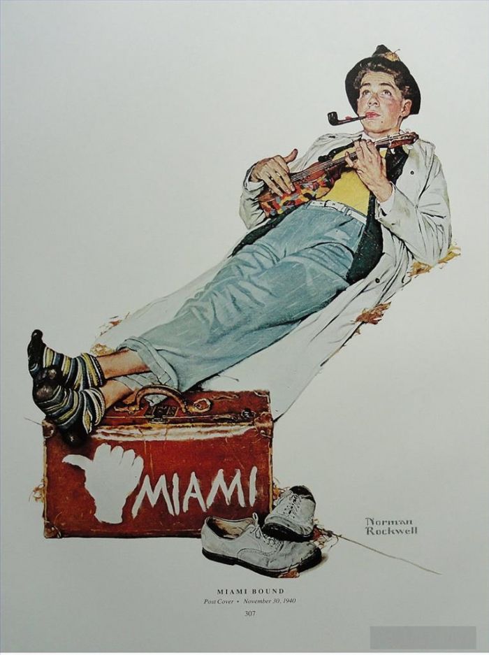 Norman Rockwell Types de peintures - Miami