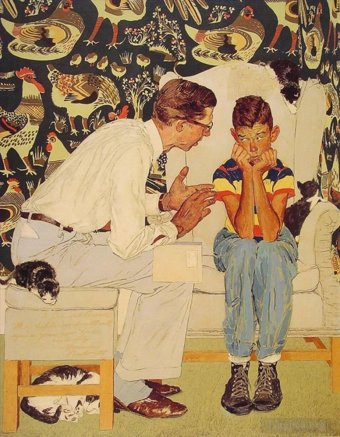 Norman Rockwell Types de peintures - Les faits de la vie