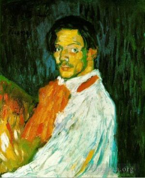 Pablo Picasso œuvre - Autoportrait de Yo Picasso 1901