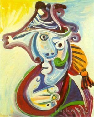 Pablo Picasso œuvre - Buste de torero 1971