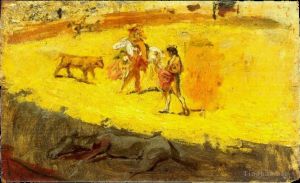 Pablo Picasso œuvre - Courses de taureaux 1900