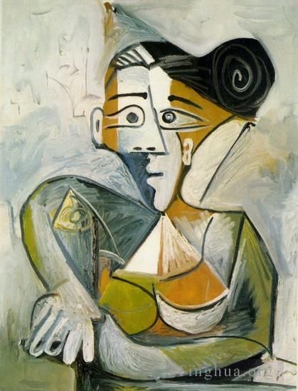 Pablo Picasso Peinture à l'huile - Femme assise 1938