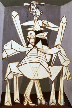 Pablo Picasso œuvre - Femme assise dans un fauteuil Dora 1938