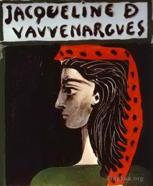 Pablo Picasso œuvre - Jacqueline de Vauvenargues 1959