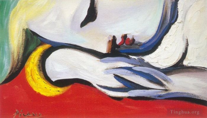 Pablo Picasso Peinture à l'huile - Le repos Marie Thérèse Walter 1932