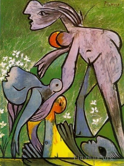 Pablo Picasso Peinture à l'huile - Le sauvetage 1933