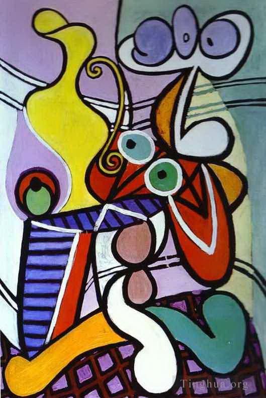 Pablo Picasso Peinture à l'huile - Nu et nature morte 1931