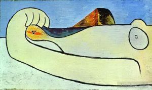 Pablo Picasso œuvre - Nu sur une plage 2 1929