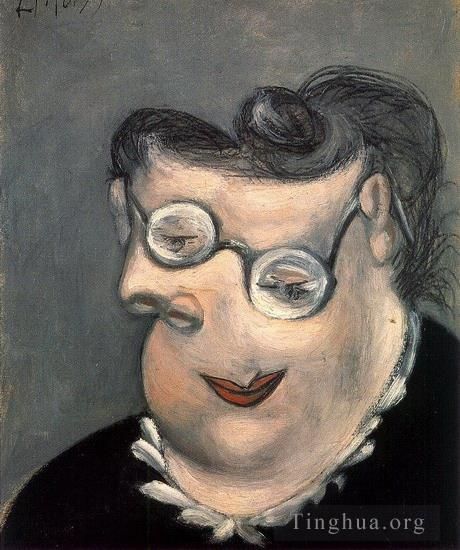 Pablo Picasso Peinture à l'huile - Portrait d Emilie Marguerite Walter Meme 1939
