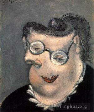 Pablo Picasso œuvre - Portrait d Emilie Marguerite Walter Meme 1939