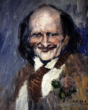 Pablo Picasso œuvre - Portrait de Bibi la purée 1901