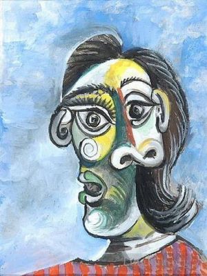 Pablo Picasso œuvre - Portrait de Dora Maar 4 1937