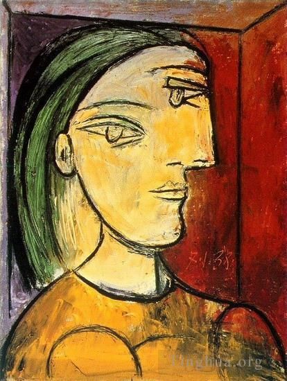 Pablo Picasso Peinture à l'huile - Portrait de Marie Thérèse 1938